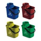 Filmop Master lux mop bucket with sieve, 16L, red product photo