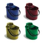 Filmop Pluto plastic bucket with juicer, 12L, red product photo