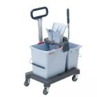 Vileda UltraSpeed Pro k&eacute;tv&ouml;dr&ouml;s takar&iacute;t&oacute;kocsi (10L/25L) tol&oacute;karral term&eacute;kfot&oacute;