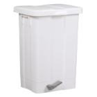 Filmop PATTY waste collector 25L, with pedal, white product photo