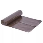 PE garbage bag, brown, 30mk, 70x110 cm, 120L, 100 pcs/pack product photo