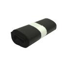 Garbage bag 60x75cm 15my 60l black, 20pcs/roll product photo