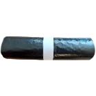 Trash bag 110x125 cm, 240 L, 35 mic, black, 20 pcs/roll product photo