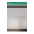 Quick Change A/5 magnetic closed wall holder, vertical design, green color product photo