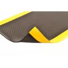 Notrax 417 Bubble Sof-Tred floor mat, black/yellow, 60cm, flow meter product photo