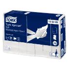 Tork 130289 Xpress Soft multifold k&eacute;zt&ouml;rlő, feh&eacute;r, 2r. , 21,3x24cm, 180lap (H2) term&eacute;kfot&oacute;