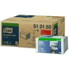 Tork 510150 t&ouml;bbc&eacute;l&uacute; tiszt&iacute;t&oacute;kendő, feh&eacute;r, hajt., 32x39cm, 55lap/csomag (W8) term&eacute;kfot&oacute;