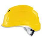 uvex 9772131 Pheos B-S-WR yellow helmet, short brim, vent., quick-fit, 52-61cm product photo