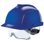 MSA V-Gard 930 protective helmet blue, quick-adjust head basket, ventilation product photo
