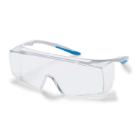 uvex 9169500 super f OTG CR szem&uuml;veg, v&iacute;ztiszta, p&aacute;ramentes, karc&aacute;ll&oacute;, feh&eacute;r/k&eacute;k term&eacute;kfot&oacute;