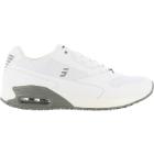 Oxypas JUSTIN O1 ESD light gray leather&pearl canvas shoes 39-47 product photo