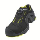 uvex 65683 uvex 1 x-tended S1 PL FO SC SR Halbschuh, schwarz/limettengr&uuml;n, Weite 12, Gr&ouml;&szlig;e 51 Produktbild