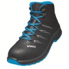 uvex 69358 uvex 2 trend S2 FO SR lace-up boots, black/blue, width 11, size 43 product photo