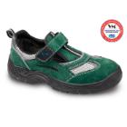 VM 2865 Amsterdam S1 greenLeather&textile combined sandal, steel toecap 36-50 product photo