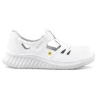Artra Armen S1 SRC ESD white leatherette velcro sandals with steel toecap 35-48 product photo