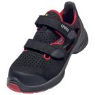 uvex 68362 uvex 1 G2 sandals S1 P SRC, black/red, 11 wide, 35-52 product photo