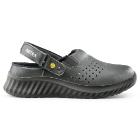 Artra Art Air SB SRC ESD black leatherette velcro sandals steel toecap 35-48 product photo