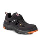 FTG Charon S1P ESD sandals, nubuck leather, with High-Tex inserts, black, 34-48 product photo