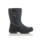 SJ BESTBOOT S3 fekete bőr csizma, acél kapli, acél talpközép 46 termékfotó