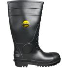 SJ HERCULES S5 fekete PVC csizma, acél kapli, acél talpközép 46 termékfotó