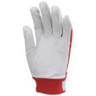 EP 840 Soft colored pigskin driving gloves, red/white, 7-10 product photo