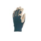 EP 909 leather gloves, pigskin/ suede, black, PES, velcro product photo