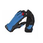 GUIDE 766 synthetic gloves with cotton palm, black/blue 7 product photo