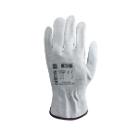 Eurostrong 1240 protective gloves with buffalo leather palm, grey product photo