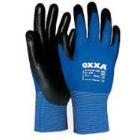 MJ 51-100 OXXA X-Treme Lite PU teny&eacute;rm&aacute;rtott nejlon kesztyű, k&eacute;k/fekete 9 term&eacute;kfot&oacute;
