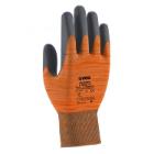 uvex 60054 phynomic x-foam Hi-Viz aqua-polimer hab tenyérmártott PA kesztyű 10 termékfotó
