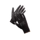 Cerva Bunting black evo kesztyű PU tenyér mártott, fekete 10-XL termékfotó