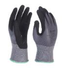 LOCUST Nejlon/spandex kesztyű mikronitril teny&eacute;rm&aacute;rt&aacute;s, PU teny&eacute;rpontozott 8 term&eacute;kfot&oacute;