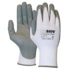 MJ 14-710 Industrial Foam nitril hab teny&eacute;rm&aacute;rtott nejlon kesztyű, feh/sz&uuml;r 11 term&eacute;kfot&oacute;