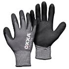 MJ 51-290 OXXA X-Pro-Flex nitril teny&eacute;rm&aacute;rtott nejlon/LY kesztyű, sz&uuml;r/feh 7 term&eacute;kfot&oacute;