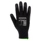 Portwest A150K8R Latex Dip Gloves, Black product photo