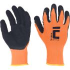 Cerva SALANGANA kesztyű pes/latex narancs 8 term&eacute;kfot&oacute;