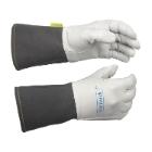 Weldas SoftTouch welding gloves grain from goatskin,grey cuff S product photo