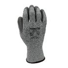 PS/SteelPro 835GY PU coated gray HPPE glove on the palm, 3 cut resistant product photo