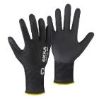 MJ 51-780 OXXA X-Diamond-Flex NFT palm dipped Dyneema glove, black, C cut product photo