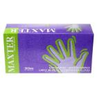 Maxter 1000 disposable white latex gloves, powdered, 100 pcs/box product photo