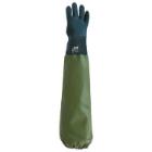 MJ 20-235 PVC kesztyű 70 cm, jobbos, pamut belső, 10-es m&eacute;ret term&eacute;kfot&oacute;