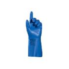 Mapa Ultranitrile 472 nitrile gloves, rough surface chlorinated inside, blue product photo