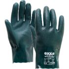 MJ 20-427 Premium Green teljesen PVC m&aacute;rtott pamut kesztyű 27cm 10 term&eacute;kfot&oacute;