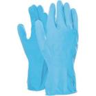 MJ 41-501 Latex h&aacute;ztart&aacute;si gumikesztyű, pamut belső, 30 cm/0,38 mm, k&eacute;k 7 term&eacute;kfot&oacute;