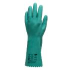 EUROCHEM NI550 Nitrile chemical resistant protective gloves, green 8 product photo