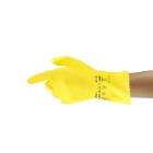 Ansell AlphaTec 87-198 chemikalienbeständige Handschuhe, gelb, Größe 8 Produktbild