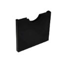 HPC GEMGD PE disposable glove dispenser, black, metal, 18.5x19.5x2.5 cm product photo