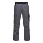 Portwest CW11 Poznan nadrág, grafitszürke/fekete színben, 100% pamut, 260g 3XL termékfotó