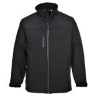 Portwest TK50 softshell dzseki, fekete, 3 r&eacute;tegű XS term&eacute;kfot&oacute;