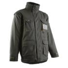 Sniper II winter jacket with detachable hood, green/beige, XXL product photo